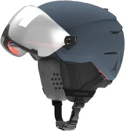 Atomic Savor Visor Jr CTD -Masque De Ski atomic savor visor jr ctd dark grey black s 51 55 cm dark grey black 1
