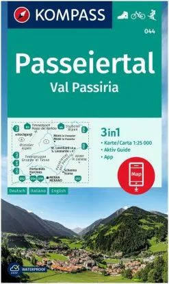 Kompass Carte Randonnée 044 Passeiertal / Val Passiria