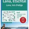 Kompass Carte Randonnée 054 Lana, Etschtal