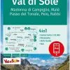 Kompass Carte Randonnée 119 Val DO Sole, Madonna DO Campiglio, Malè, Passo Del Tonale, Peio, Rabbi