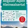 Kompass Carte Randonnée 3 Allgäuer Les Alpes, Kleinwalsertal -Masque De Ski kompass wandelkaart 3 allgauer alpen kleinwalsertal 0