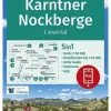 Kompass Carte Randonnée 66 Biosphärenpark Kärntner Nockberge, Liesertal
