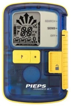 Pieps Powder BT Lawinepieper Blue-Yellow -Masque De Ski pieps powder bt lawinepieper blue yellow 0 1